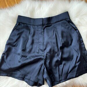 Abercrombie Sloane Tailored Short in Satin